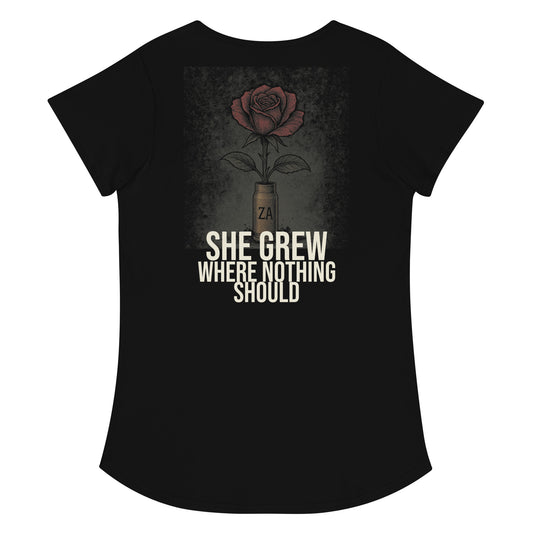 She Grew Where Nothing Should - Round