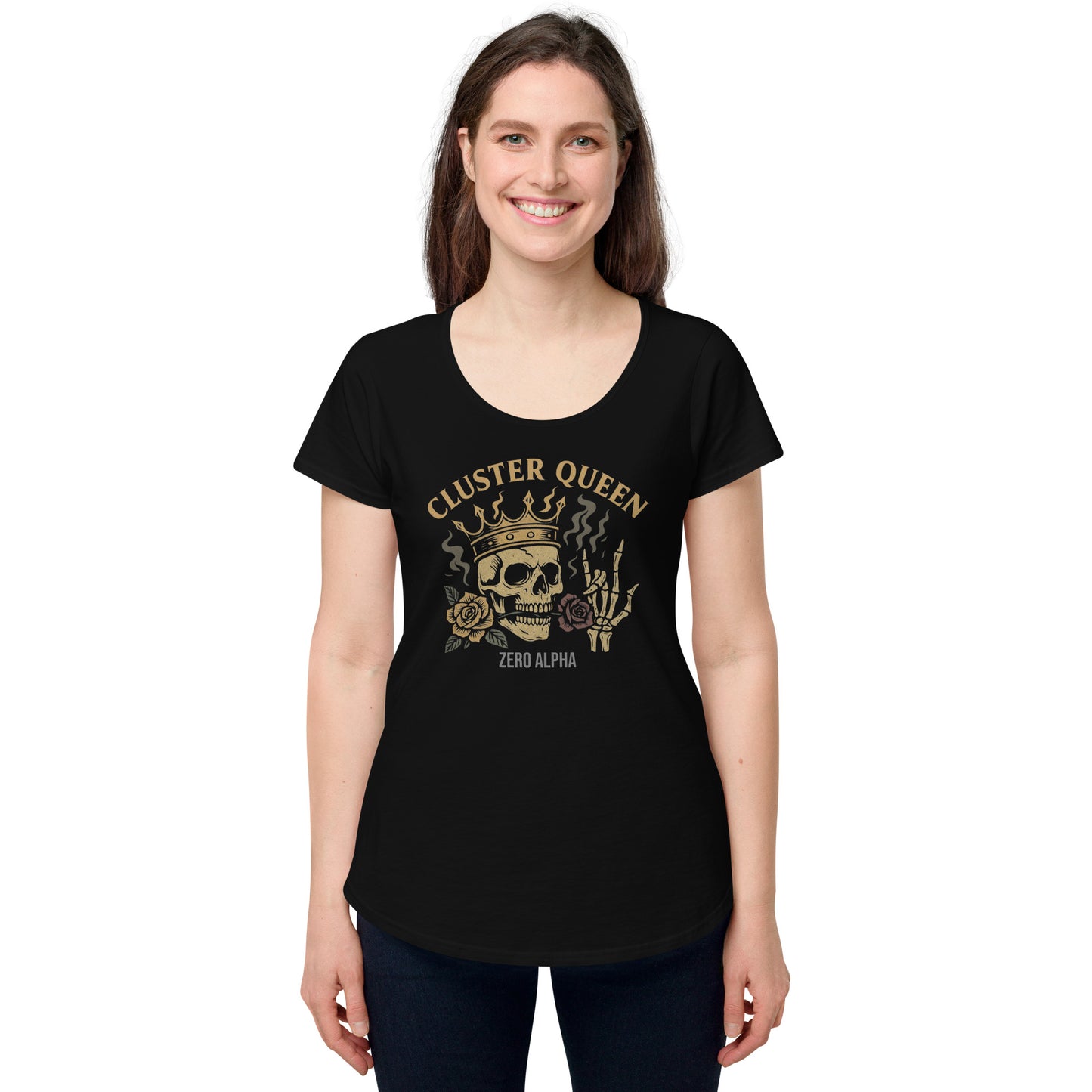 Cluster Queen - Round neck