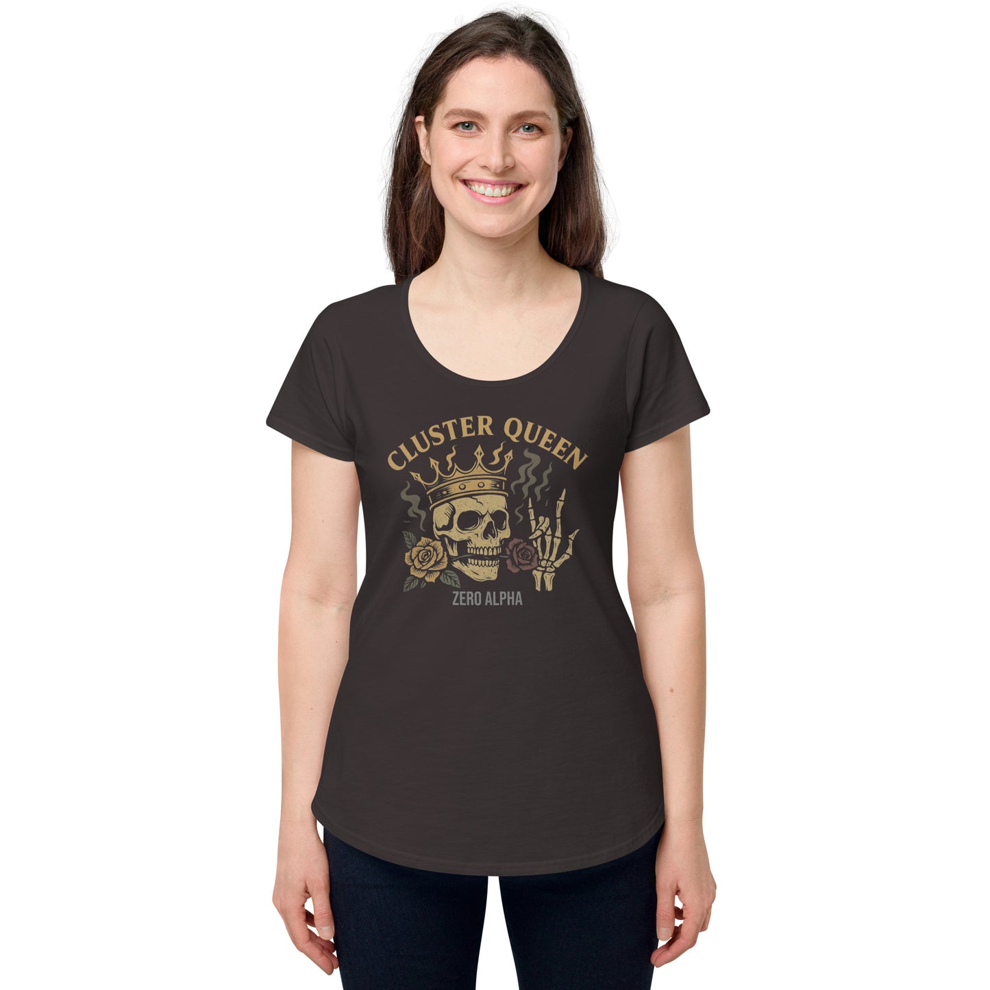 Cluster Queen - Round neck