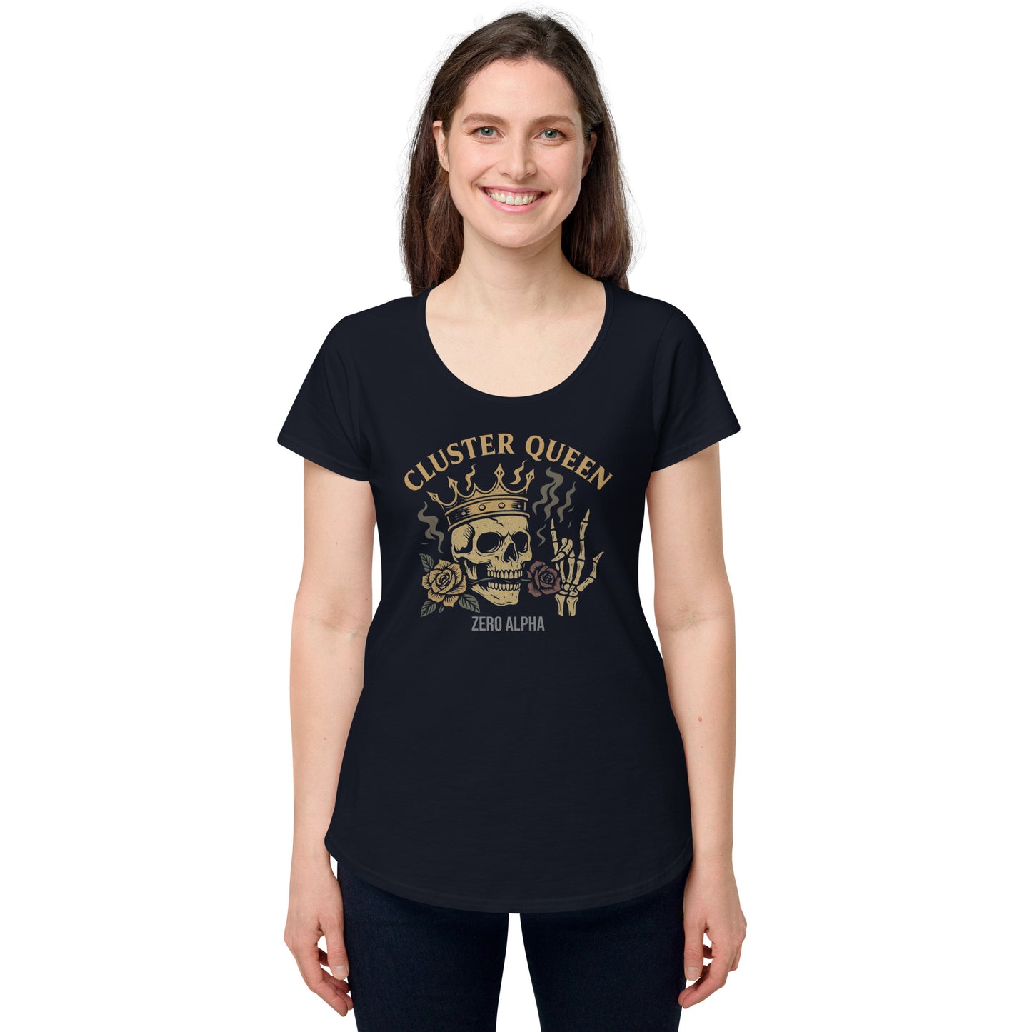 Cluster Queen - Round neck